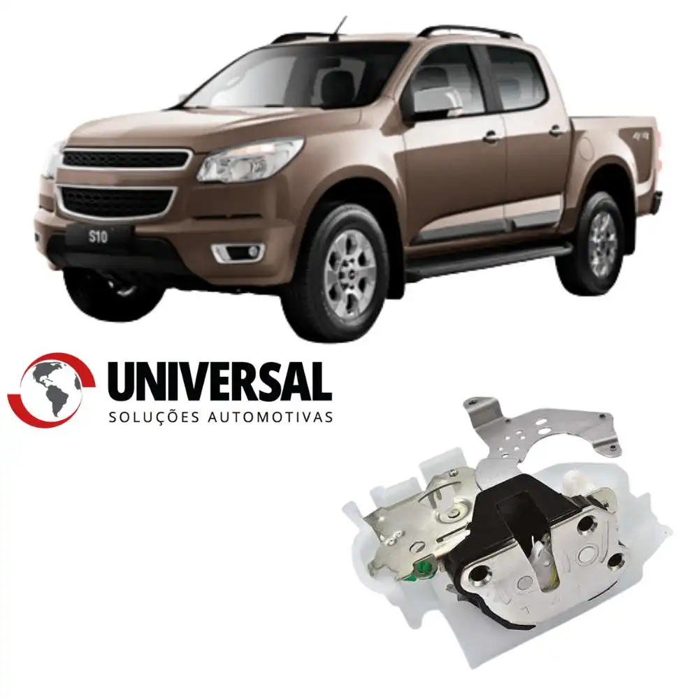 FECHADURA PORTA S-10 BLAZER 12/ 4PTS DIANT ESQ (MECANICA/ELE