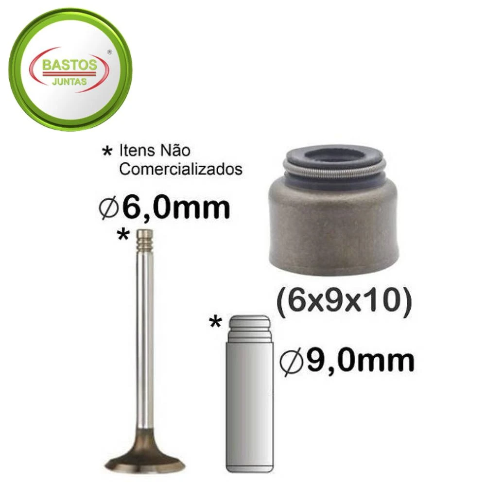 RETENTOR VALVULA GOL 1.0 16V UNO FIRE 1.0 1.3 16V