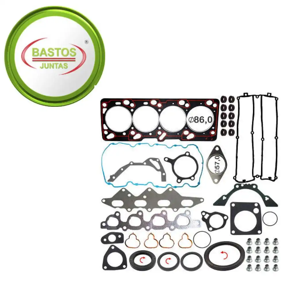 JUNTA MOTOR MONDEO 2.0 16V 1993 A 2000 C/RETENTOR FIBRA