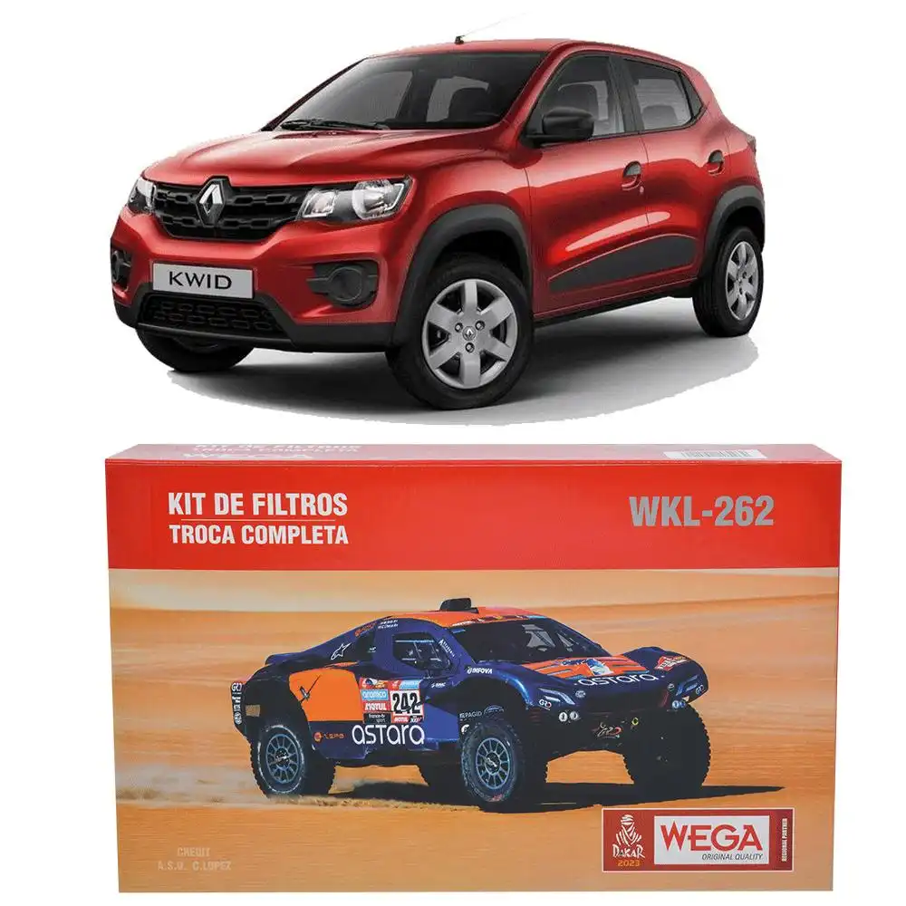 KIT FILTROS RENAULT KWID 1.0 12V 2017 ACIMA