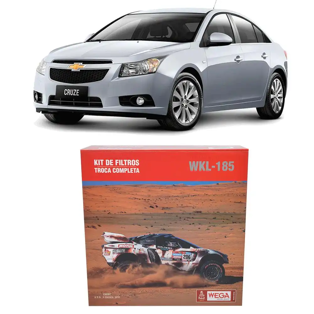 KIT FILTROS CRUZE 1.8 16V 2011 A 2016