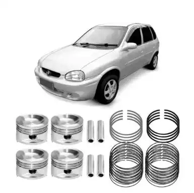 PISTAO C/ANEL GM CORSA GL 4P 1.6 8V
