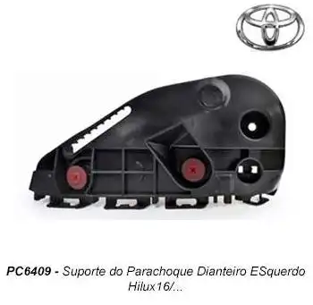 GUIA LAT PARACH DIANT TOYOTA HILUX 2015 A 2018 ESQ