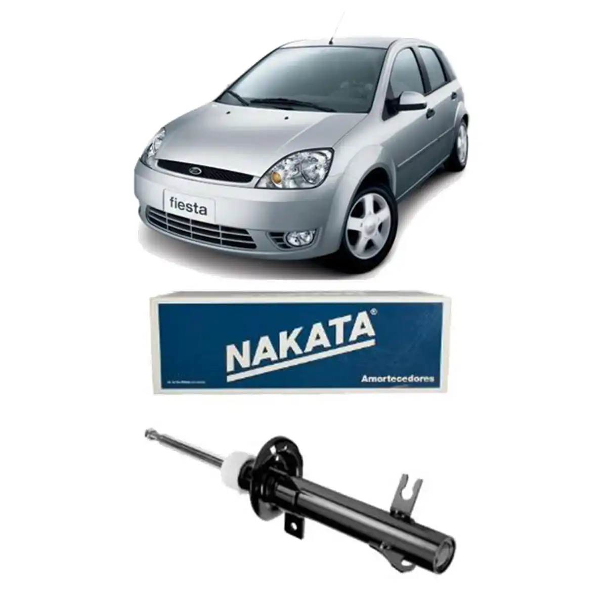 AMORTECEDOR DIANTEIRO FIESTA 1.0 1.6 2003 A 2014