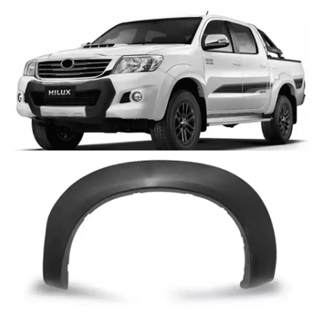 MOLDURA PARALAMA TRAS TOYOTA HILUX 12/15 DIREITO