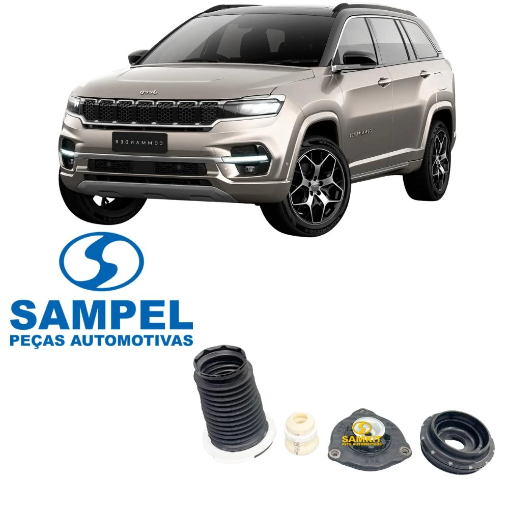 KIT AMORTECEDOR DIANTEIRO COMMANDER 2.0 DIESEL 2021 ACIMA