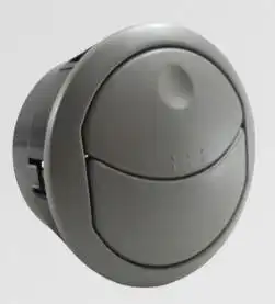 GRADE VENT INT UNO 11/15 FIORINO 14/ ( DIR/ESQ) CINZA