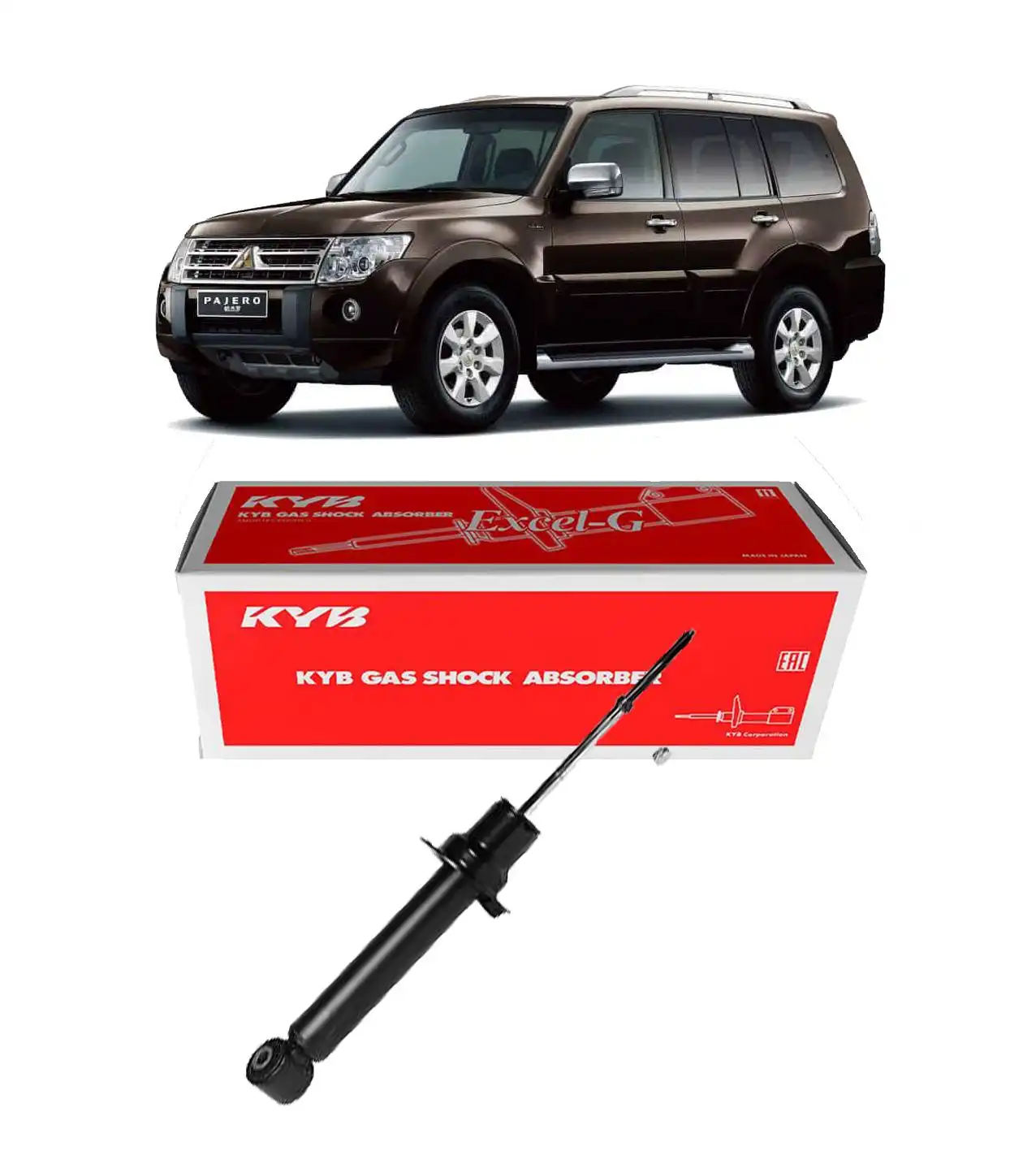 AMORTECEDOR DIANTEIRO MITSUBISHI PAJERO FULL 2007 A 2018