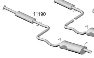 CONJUNTO SILENCIOSO GOL PLUS MI 1.0 2000 A 2001 SPECIAL