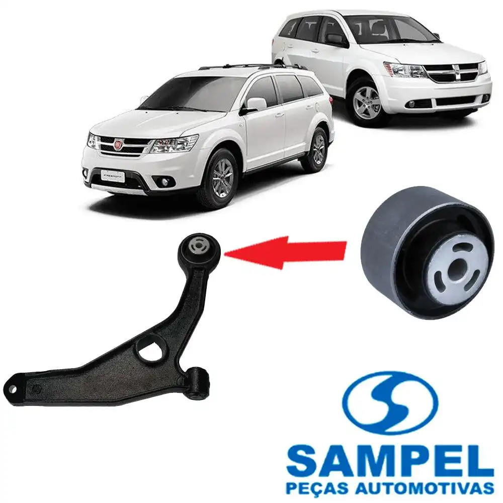 BUCHA BANDEJA DIANTEIRA FIAT FREEMONT 2012 A 2014 PARTE TRAS