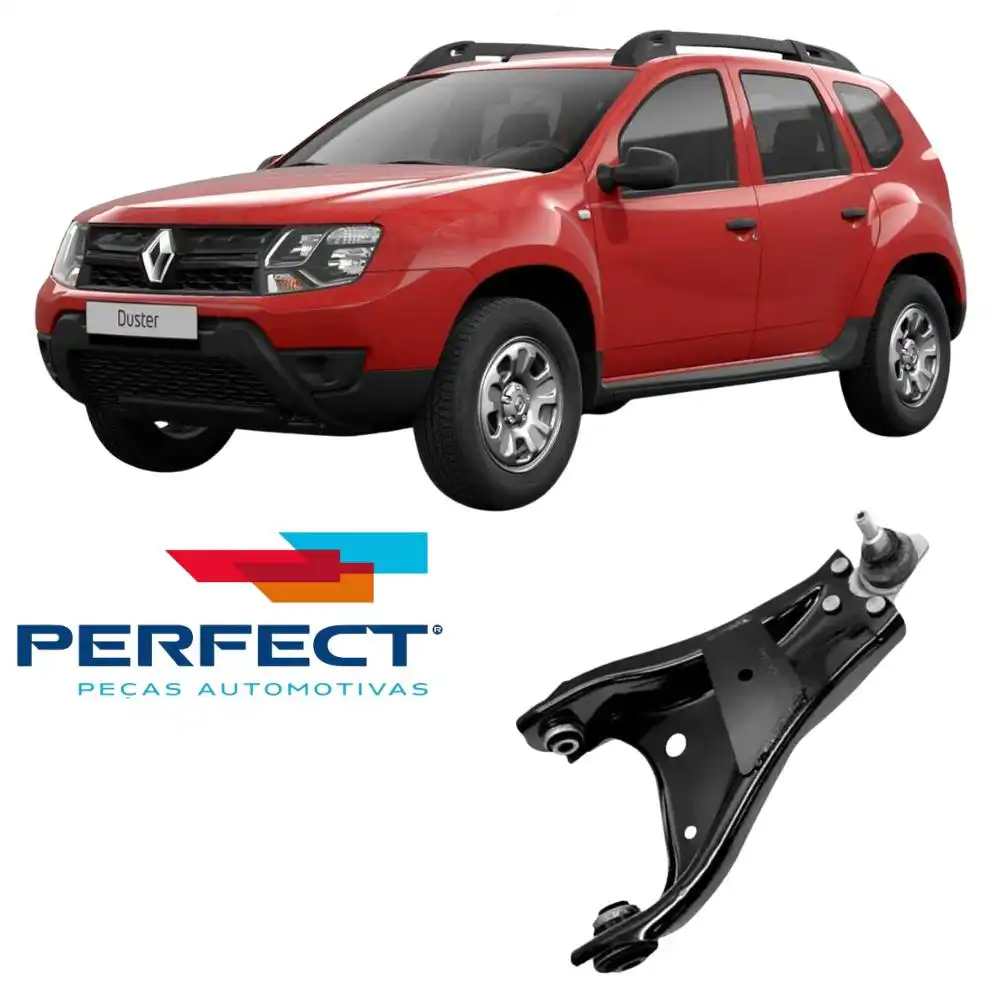 BANDEJA DIANTEIRA RENAULT DUSTER 2011 A 2018 DIR COM PIVO