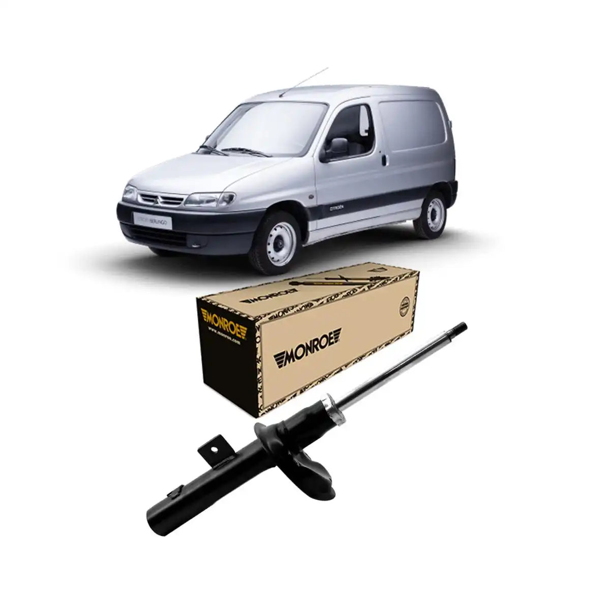 AMORTECEDOR DIANTEIRO CITROEN BERLINGO 1998 A 2007 DIREITO