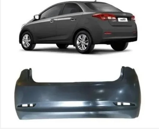 PARACHOQUE TRAS HYUNDAI HB20S SEDAN 2013 A 2015 PRETO LISO