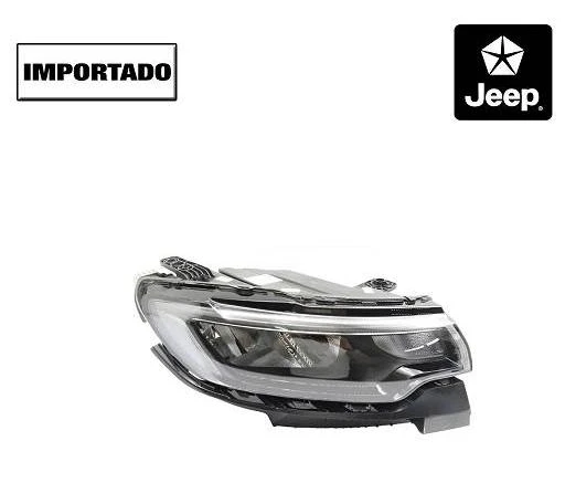 FAROL JEEP COMPASS 2022 EM DIANTE C/ LED