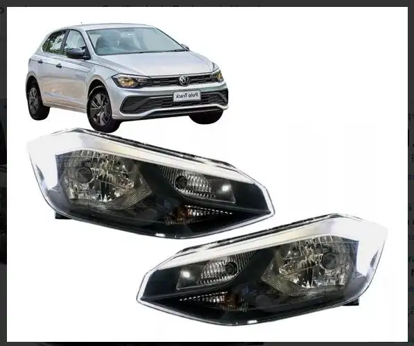 FAROL POLO TRACK 2023 A 2025 MASCARA NEGRA ESQ