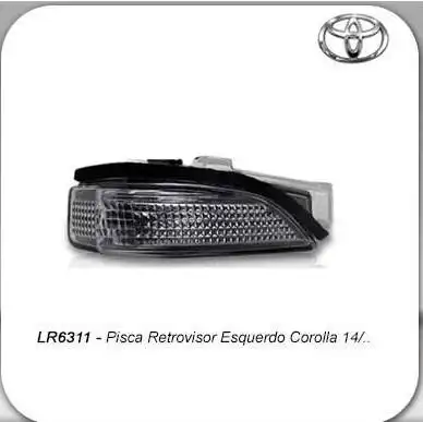 SINAL ESPELHO COROLLA 2014/ ESQ