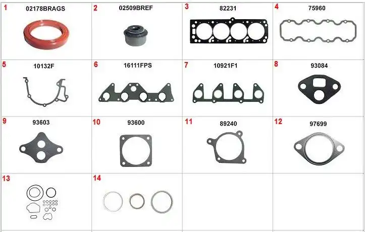 JUNTA MOTOR VECTRA 2.0 2.2 8V 1997 A 2011 SUPERIOR COM RETEN