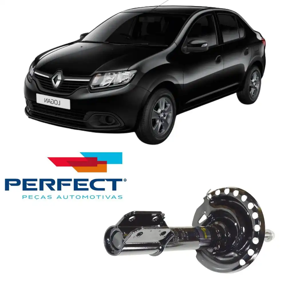 AMORTECEDOR DIANTEIRO RENAULT LOGAN 1.0 1.6 2014/