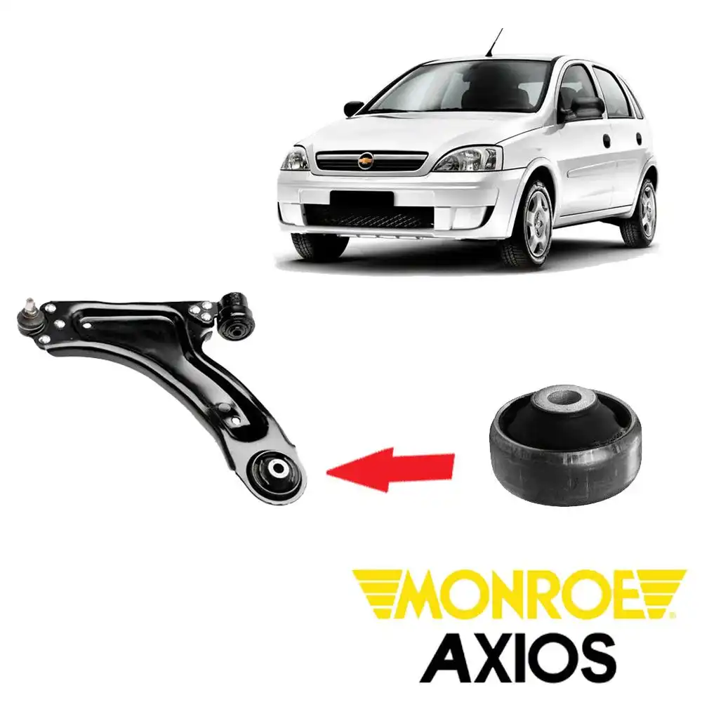 BUCHA BANDEJA DIANTEIRA NOVO CORSA 2002 A 2012 PARTE TRAS