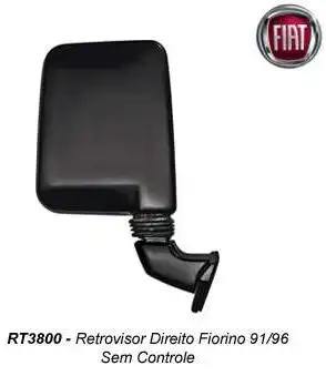 ESPELHO EXT FIORINO 1991 A 1996 ESQ FIXO