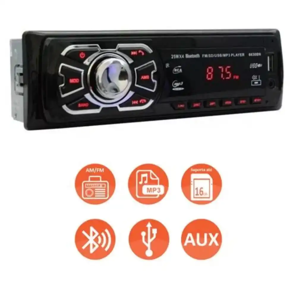 APARELHO SOM/RADIO FIRST OPTION COM CONTROLE