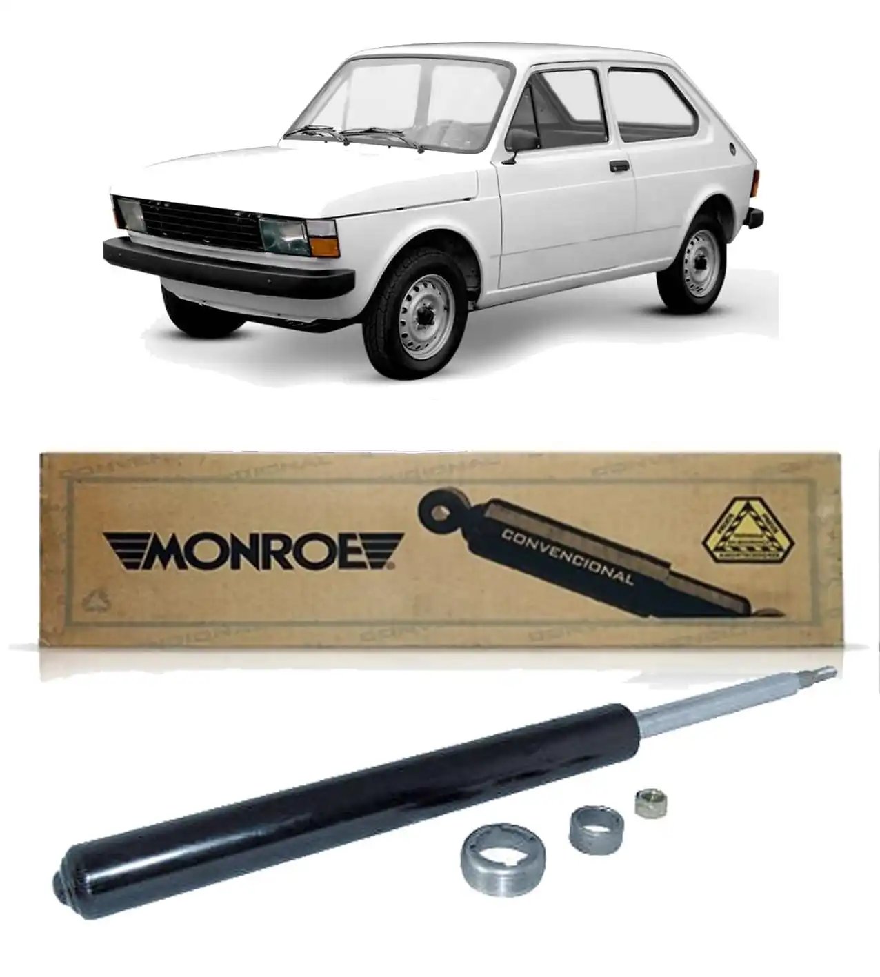 AMORTECEDOR DIANTEIRO FIAT 147 1976 A 1988 CARTUCHO