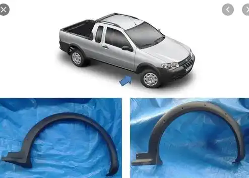 MOLDURA PARALAMA FIAT PALIO WEEKEND DIANT DIR