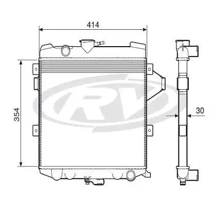 RADIADOR OPALA 83/91 4CIL S/AR