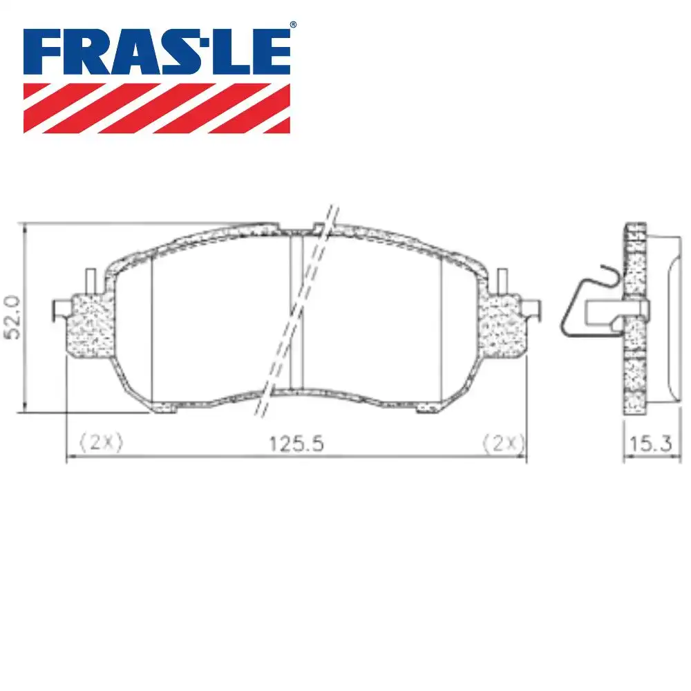 PASTILHA FREIO DIANTEIRA NISSAN KICKS 1.6 16V 2016/ CERAMICA