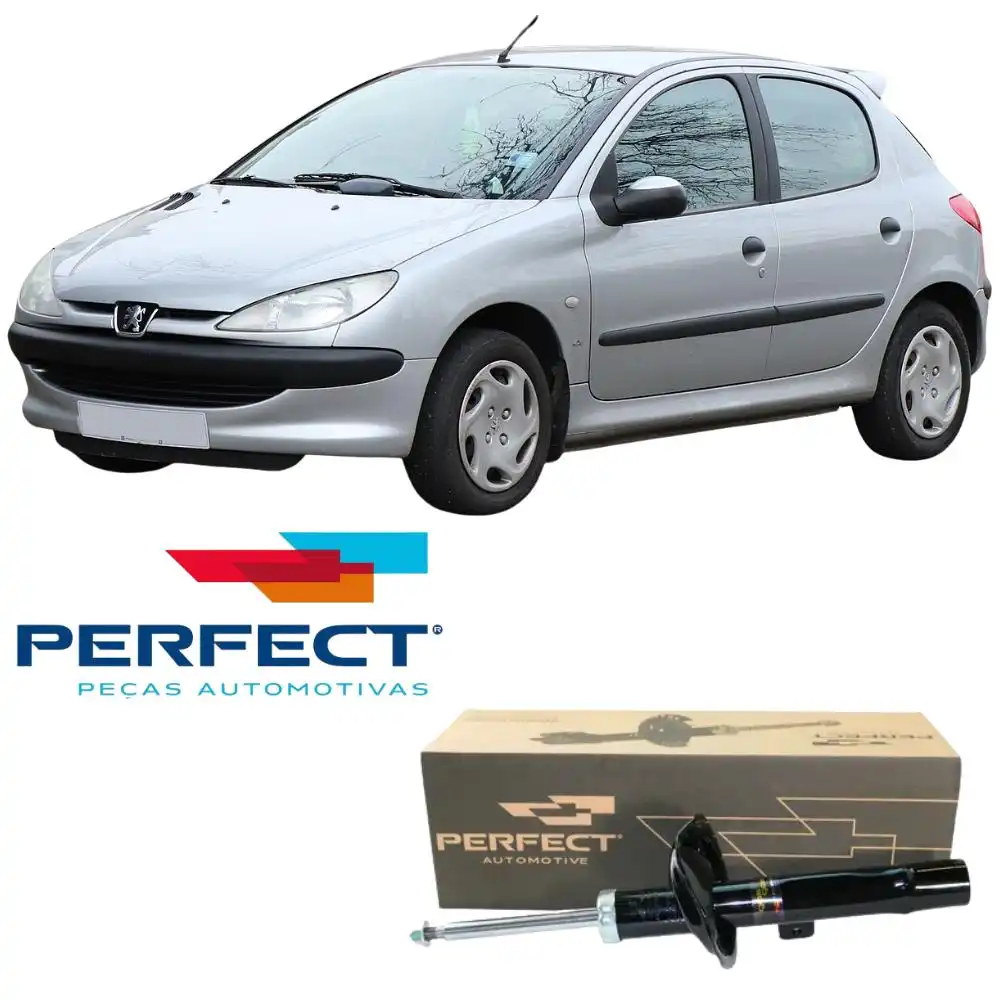 AMORTECEDOR DIANTEIRO PEUGEOT 206 1999 A 2010 DIREITO