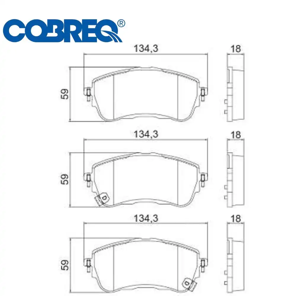 PASTILHA FREIO DIANTEIRA TOYOTA COROLLA 2.0 2019/