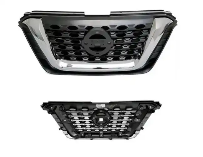 GRADE RADIADOR NISSAN KICKS 2016 A 2020 COM MOLDURA CROMADA