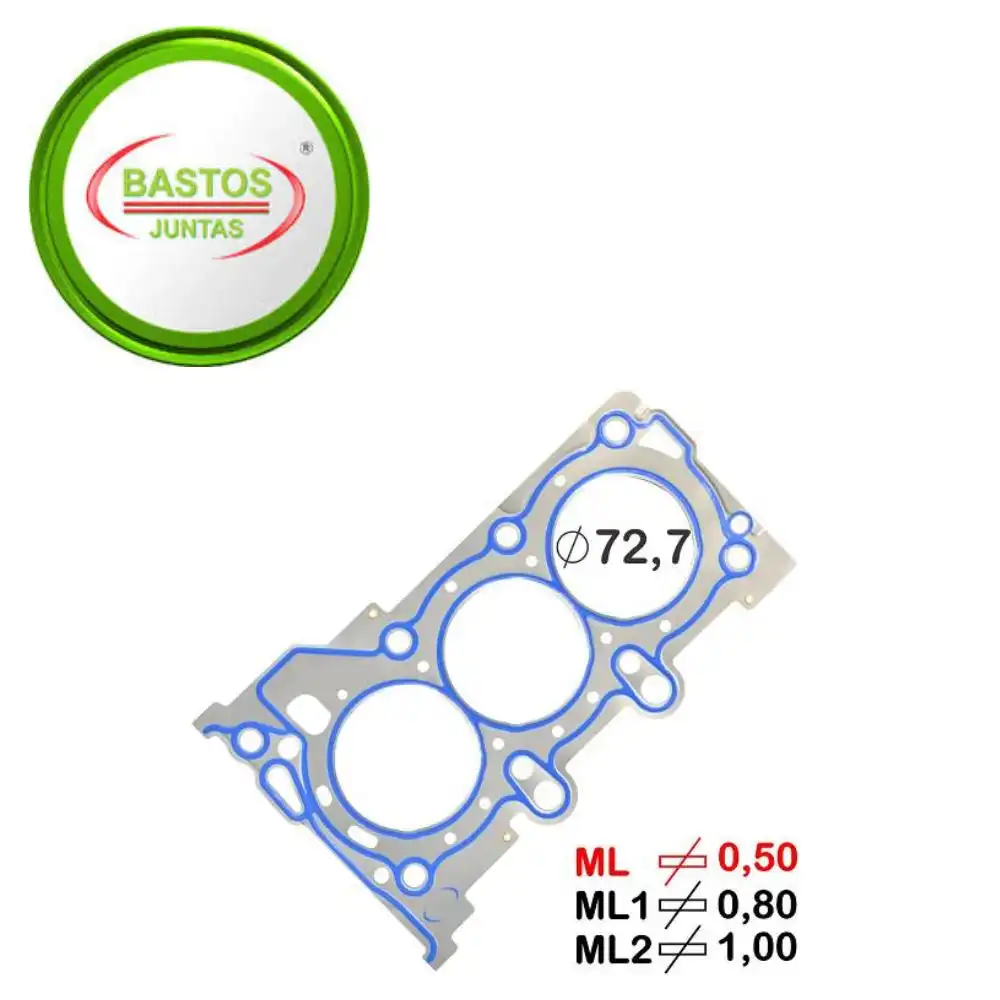 JUNTA CABECOTE HB20 1.0 12V 2016 A 2021 METAL