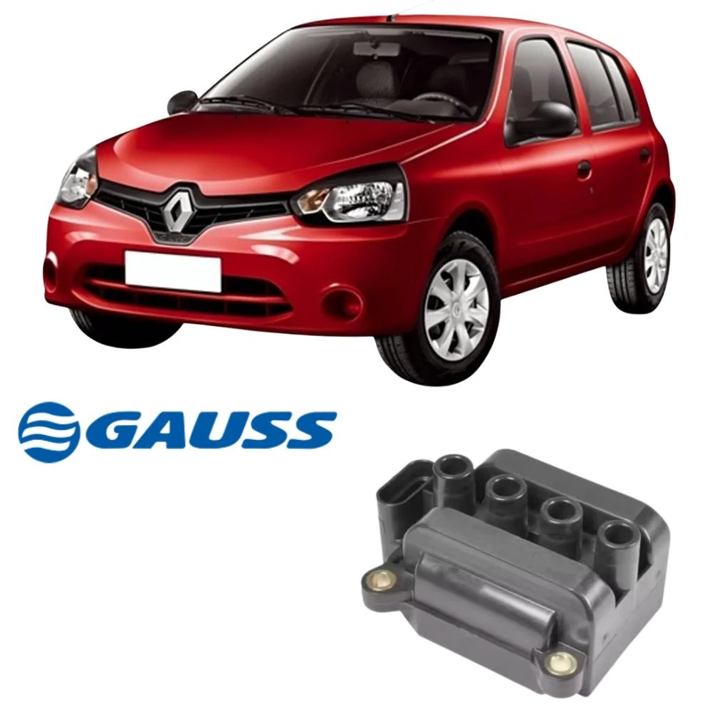 BOBINA INJ ELET RENAULT CLIO LOGAN SANDERO 1.0 1.2