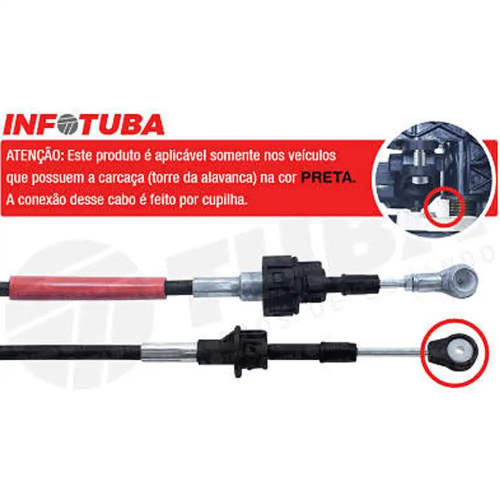 CABO ENGATE CAMBIO FIAT LINEA PUNTO 1.4 2009 A 2012 (1141MM)