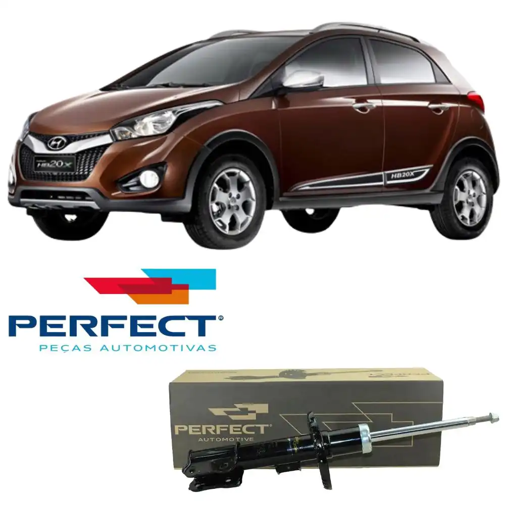 AMORTECEDOR DIANTEIRO HYUNDAI HB20X 1.6 2013 A 2019 ESQUERDO