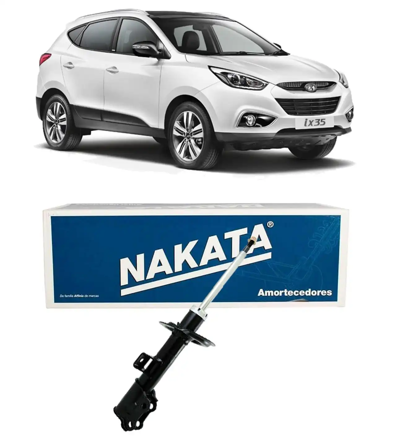 AMORTECEDOR DIANTEIRO HYUNDAI IX35 2010 A 2020 DIREITO