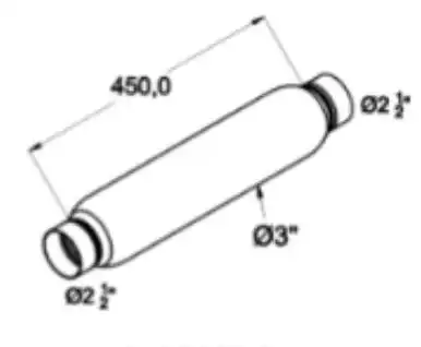 SILENC UNIVERSAL 1.0 A 2.0 (ABAFADOR ABSORSIVO)