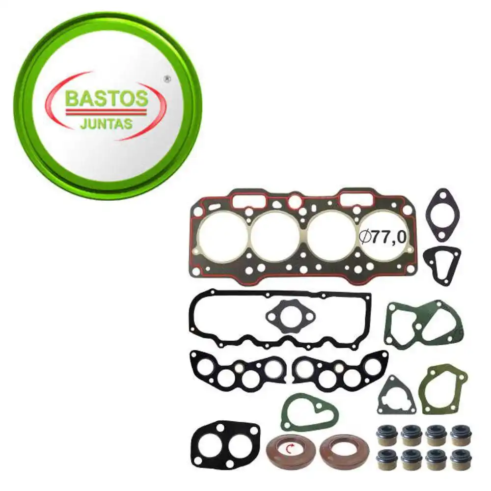 JUNTA MOTOR FIAT UNO 1.0 1.3 1.5  FIBRA COM RETENTOR