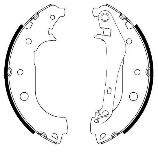 SAPATAS FREIO FOCUS 10/ ECOSPORT 13/ SIST LOCKHEED