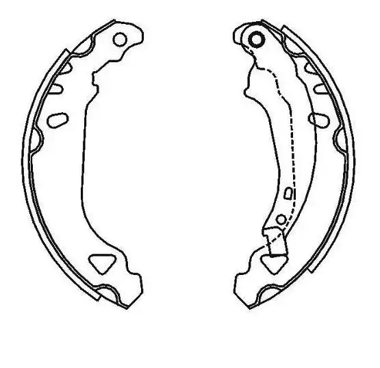 SAPATAS FREIO RENAULT CLIO 98/00