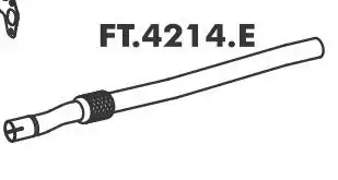SILENCIOSO INTERMEDIARIO FIORINO 1.4 EVO 2013 A 2014 C/ FLEX