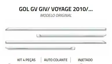 FRISO LATERAL GOL GER V 4PTS CROMADO