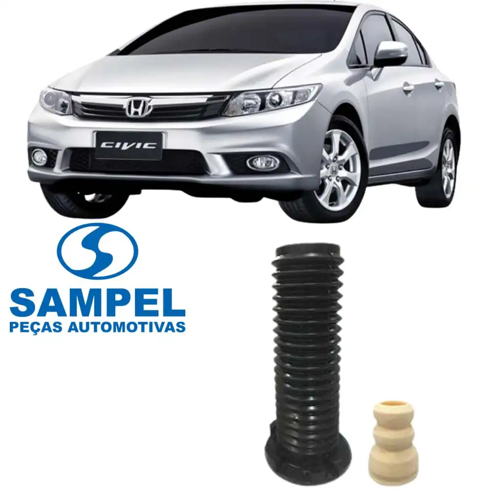 KIT AMORTECEDOR DIANTEIRO HONDA CIVIC 2012 A 2016 ESQ