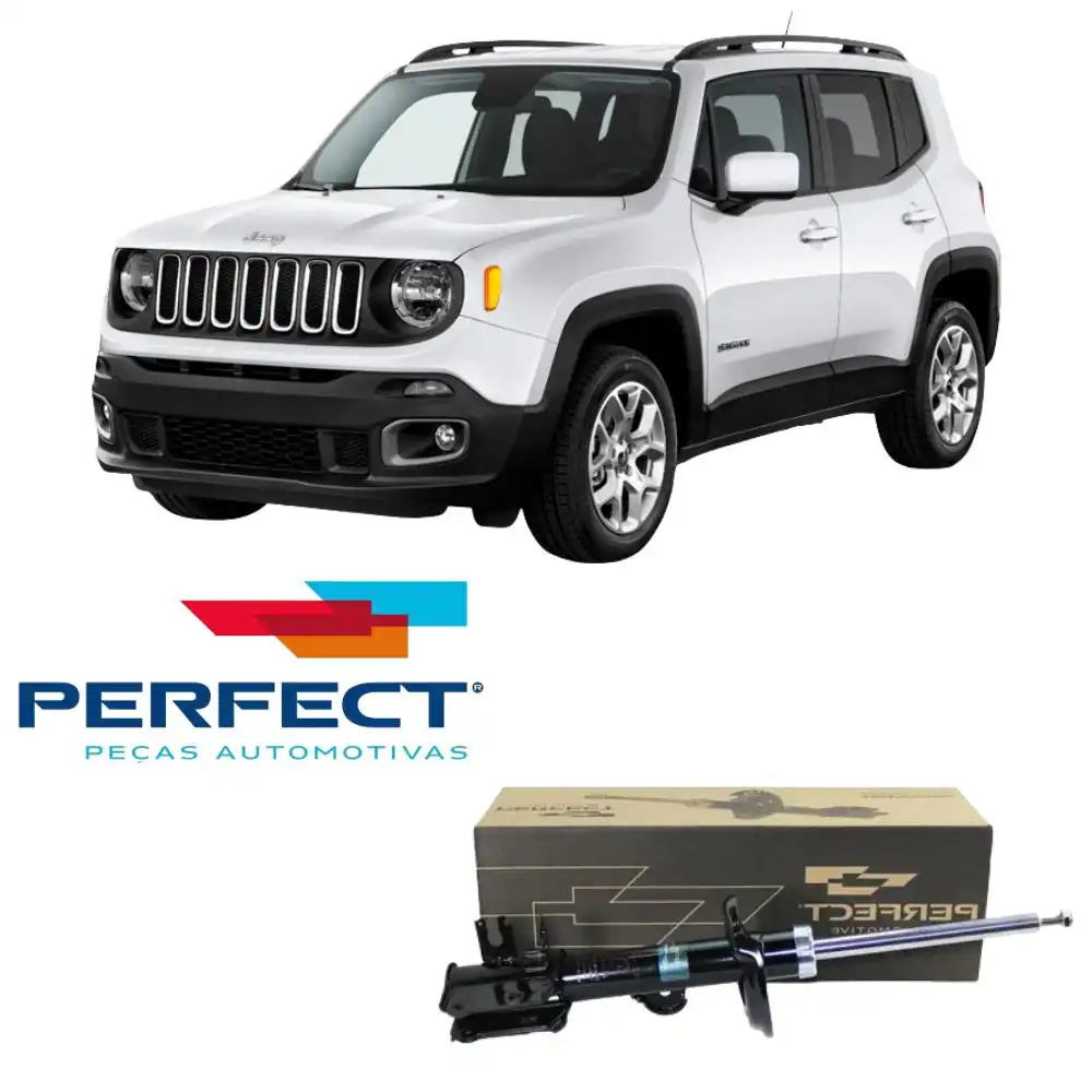 AMORTECEDOR TRASEIRO RENEGADE FWD 4X2 2015 A 2021 ESQUERDO