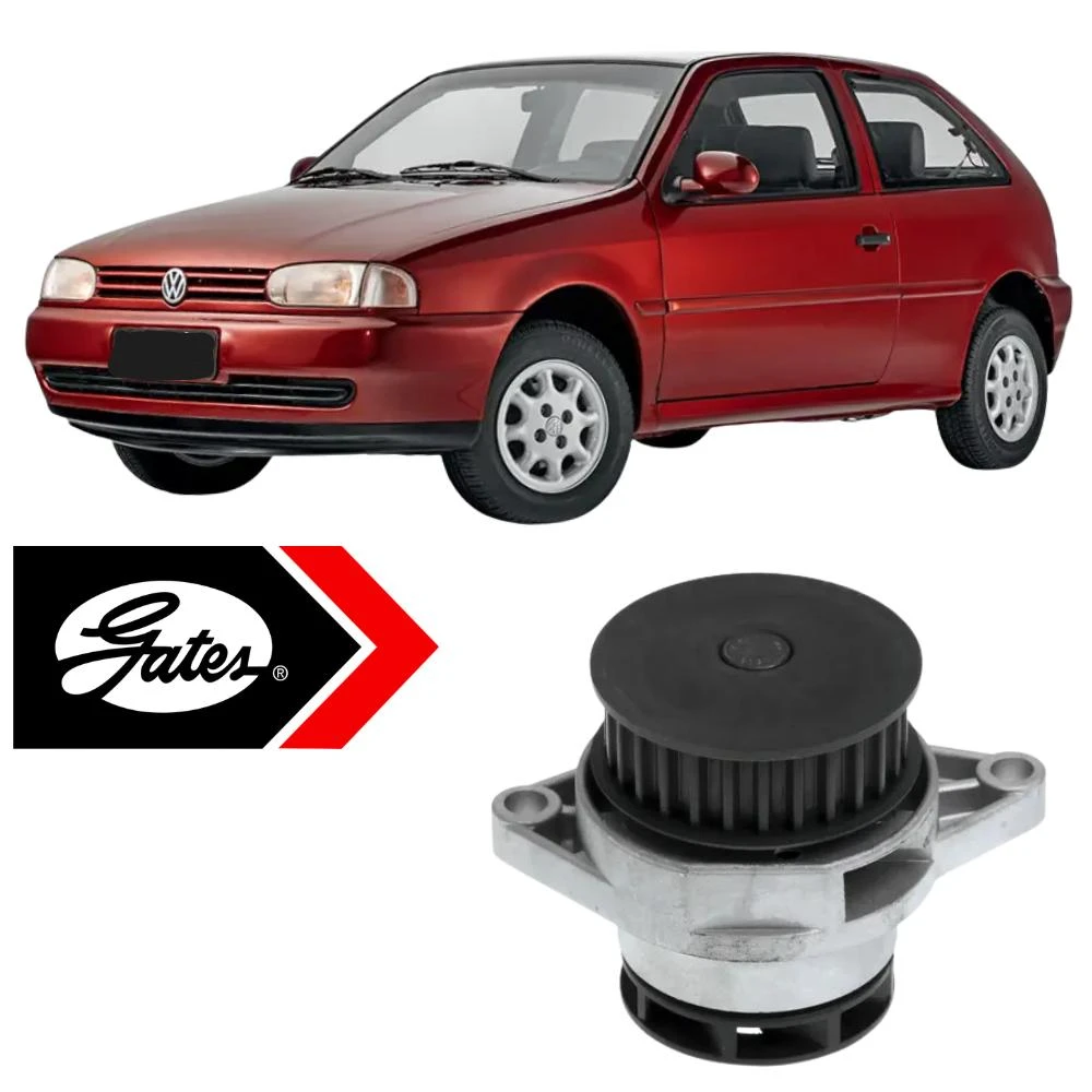 BOMBA DAGUA GOL PLUS MOTOR AT 1000 8V POLO GOLF AUDI
