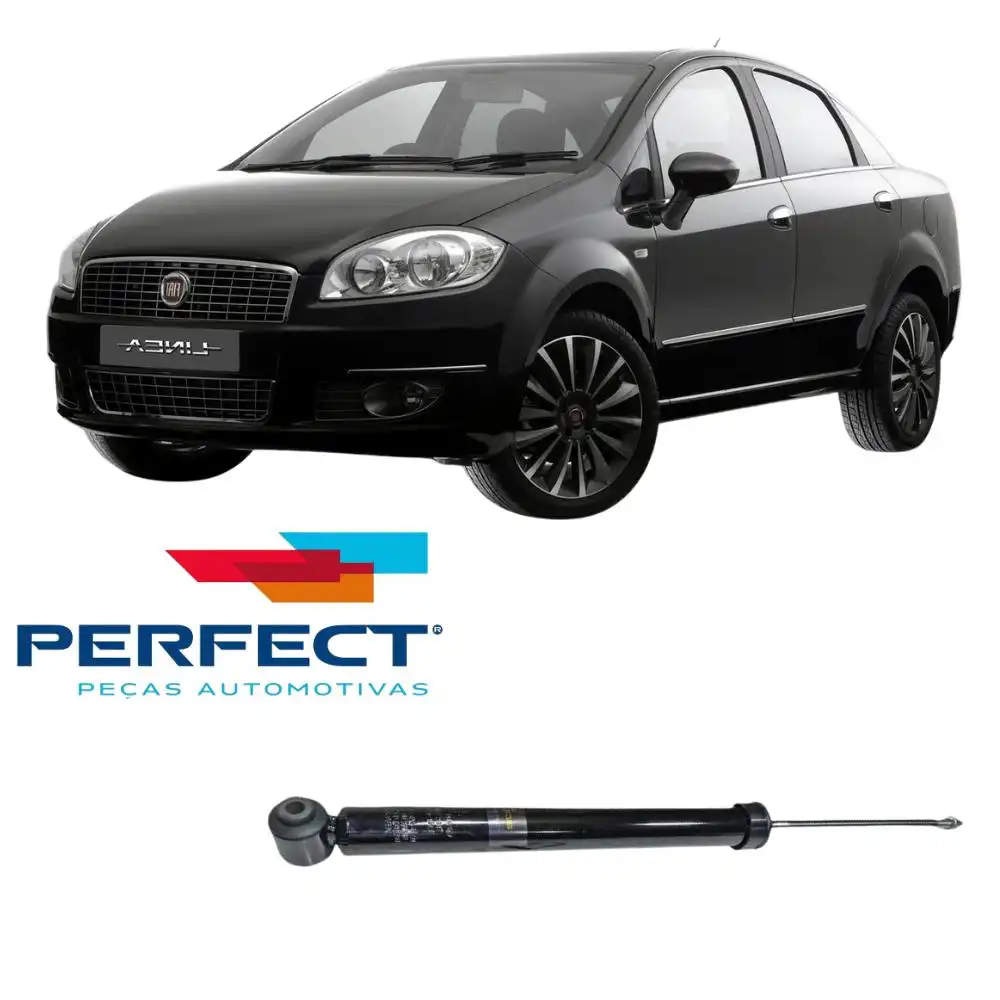 AMORTECEDOR TRASEIRO FIAT LINEA 2008 A 2016