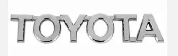 EMBLEMA TAMPA TRAS "TOYOTA" COROLLA 09/14