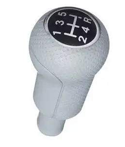 MANOPLA ALAVANCA CAMBIO FIESTA SPORT KA CINZA C/ PRETO