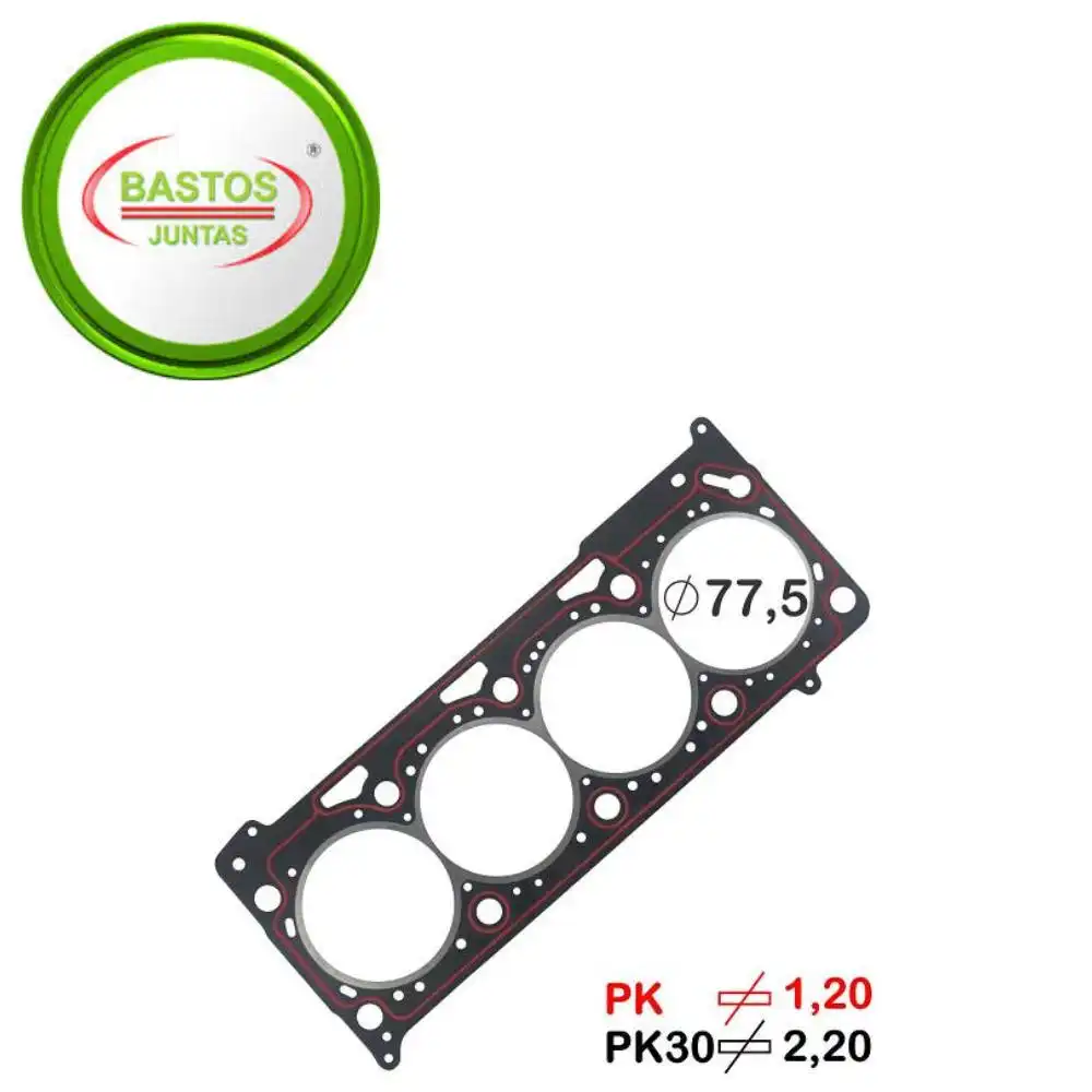 JUNTA CABECOTE GOL G5 1.6 8V EA111 2008 A 2014 FIBRA